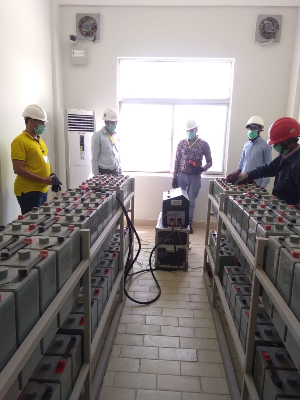 Battery Discharge Test during 3rd EBOP Annual Maintenance