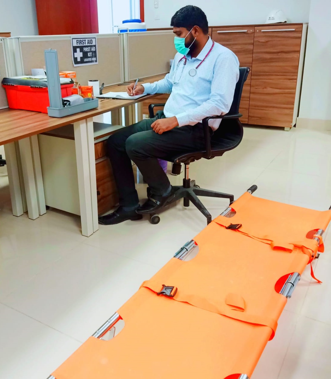 First Aid Station during 3rd EBOP Annual Maintenance