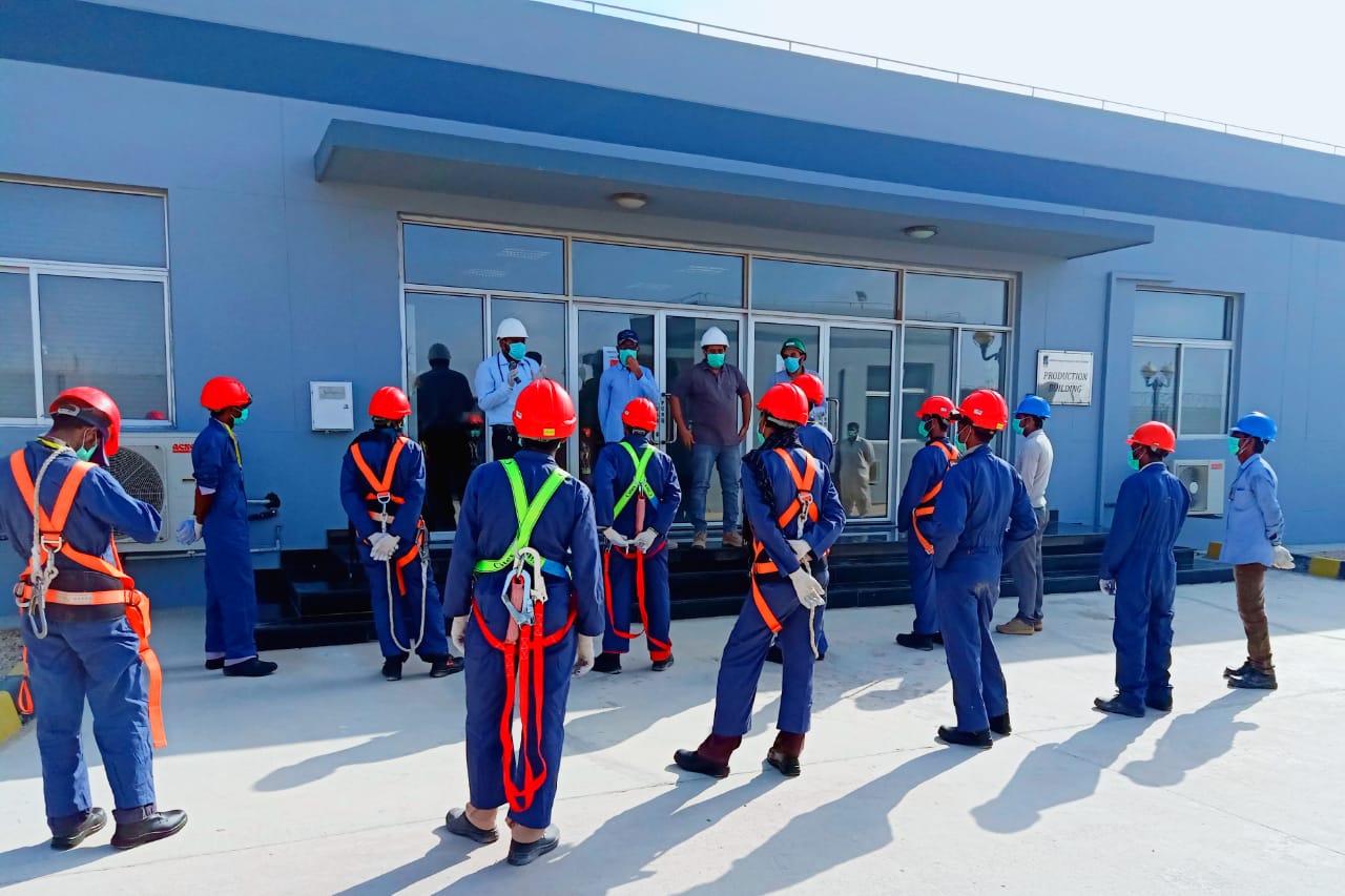 Toolbox talk before 3rd EBOP Annual Maintenance