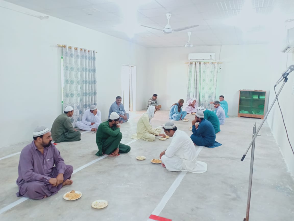 Bayan and Niaz distribution at TSF Mosque on Youm-e-Ashura