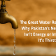 The Great Water Reckoning: Why Pakistan’s Next Crisis Isn’t Energy or Inflation — It’s Thirst